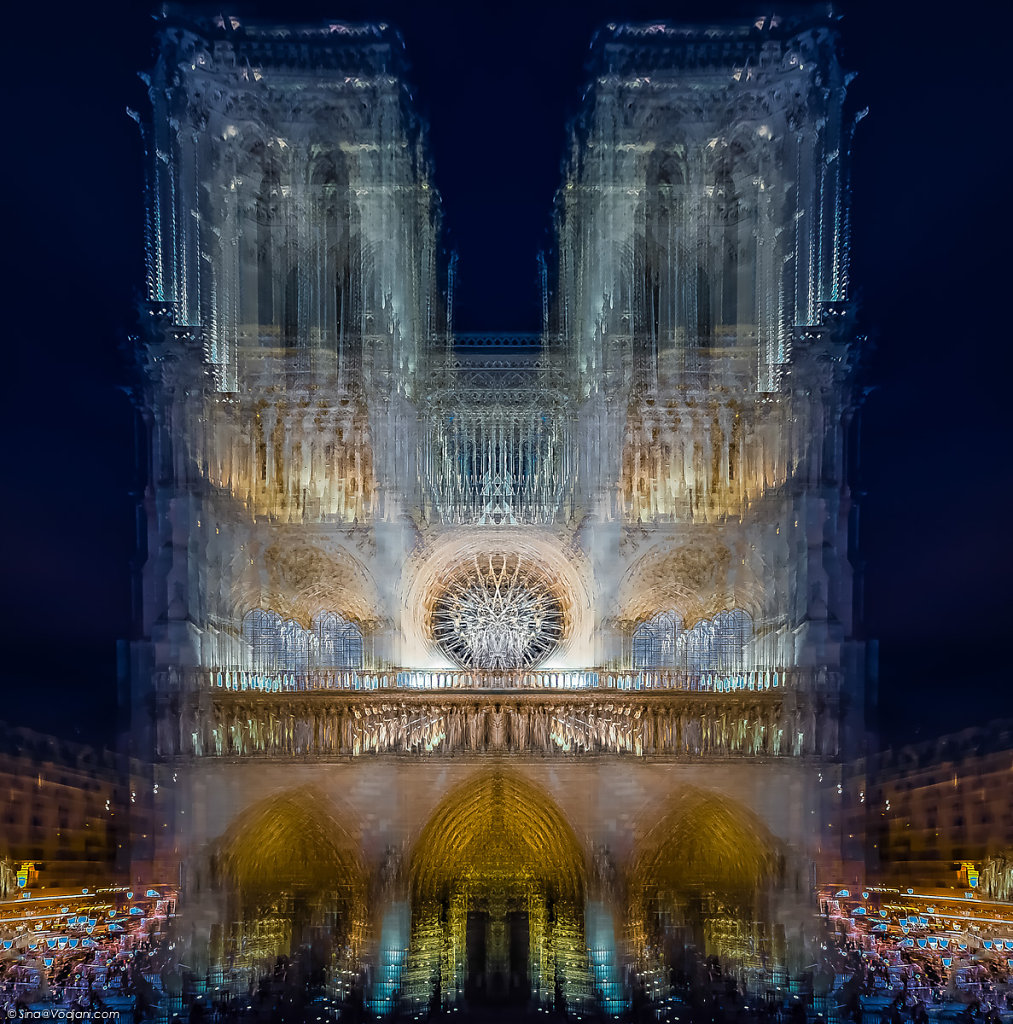 La cathedral Transparente - Notr Dame
